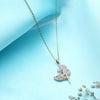 Graceful Ballerina Pendant Necklace