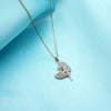 Graceful Ballerina Pendant Necklace