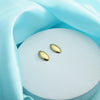 Classic Oval Stud Earrings