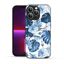 Bornstud Tropical Hibiscus Printed Case Blue