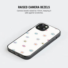 Bornstud Evil Eye Pattern Printed Case for iPhone 14 Plus