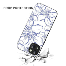 Bornstud  Floral Line Art Printed Case for iPhone 14 Plus