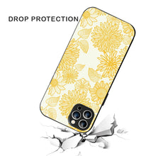 Bornstud Floral Bloom Printed Case for iPhone 12 Pro Yellow
