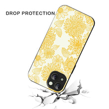 Bornstud Floral Bloom Printed Case for iPhone 14 Yellow