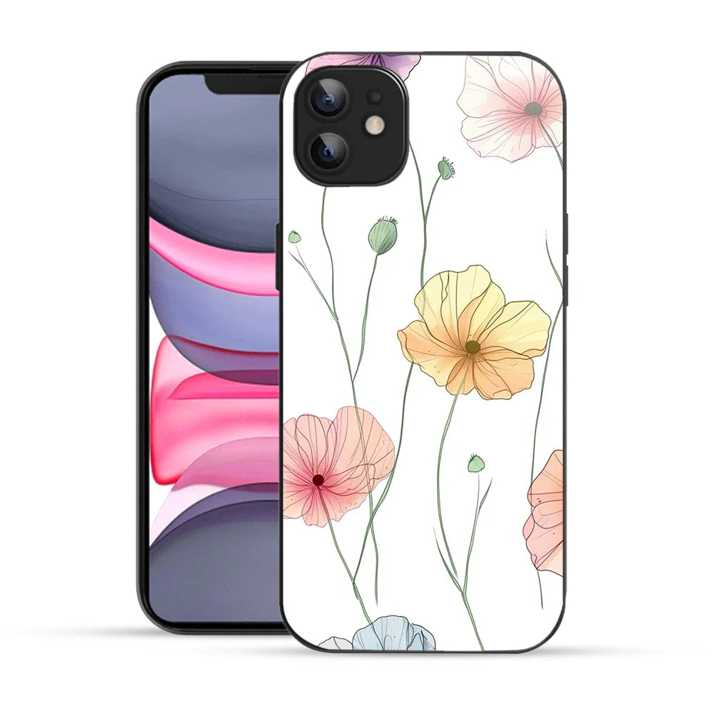 Bornstud Pastel Blossom Printed Case for iPhone 11