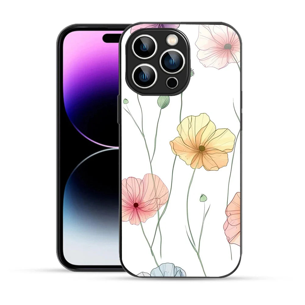 Bornstud Pastel Blossom Printed Case for iPhone 14 Pro