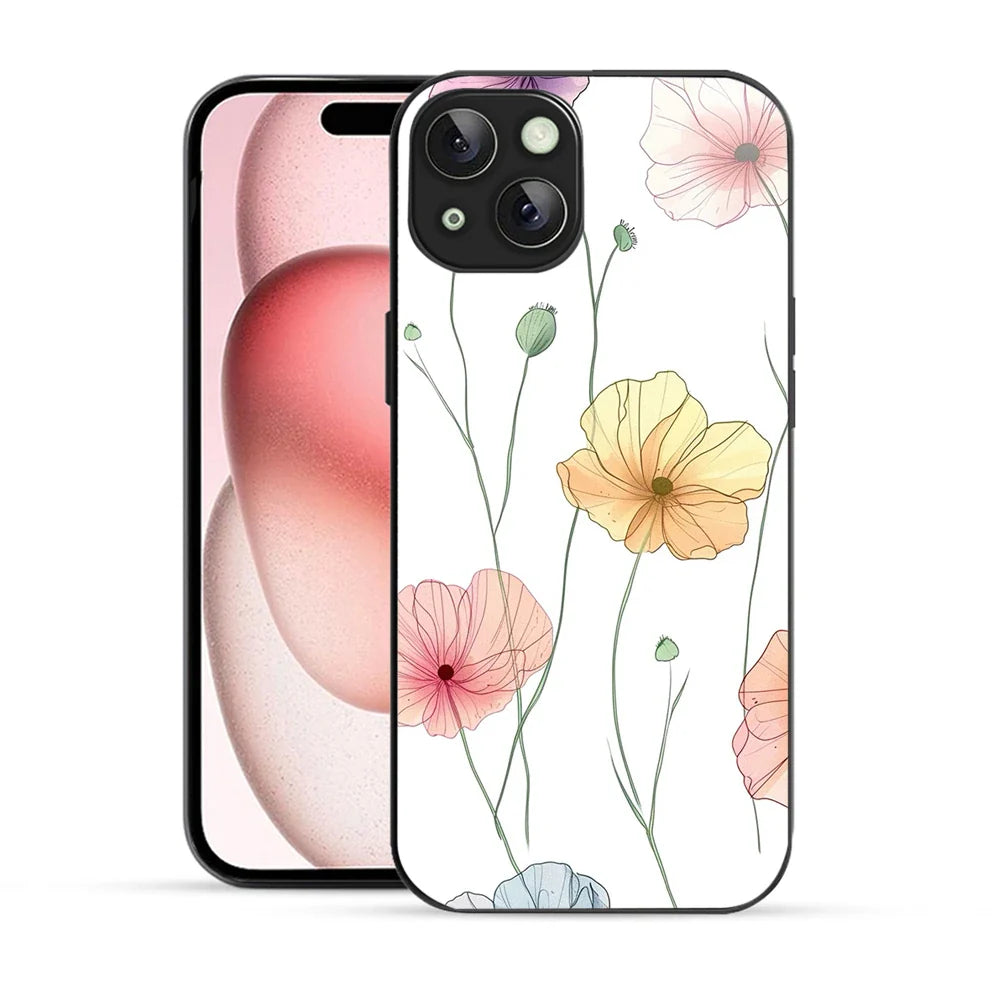 Bornstud Pastel Blossom Printed Case for iPhone 15