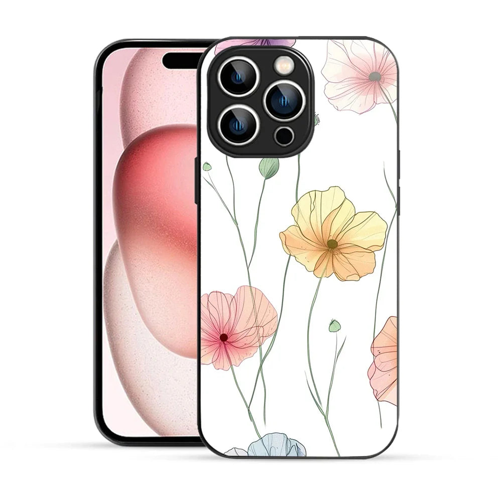 Bornstud Pastel Blossom Printed Case for iPhone 15 Pro
