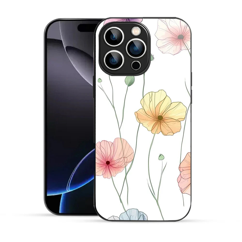 Bornstud Pastel Blossom Printed Case for iPhone 16 Pro Max