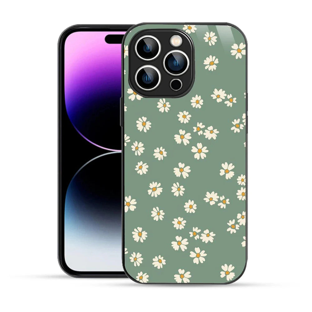 Bornstud Daisy Blossom Printed Case for iPhone 14 Pro