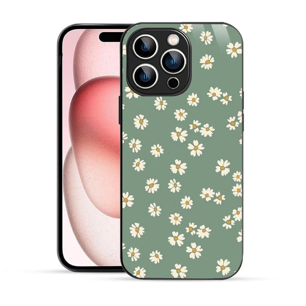 Bornstud Daisy Blossom Printed Case for iPhone 15 Pro Max