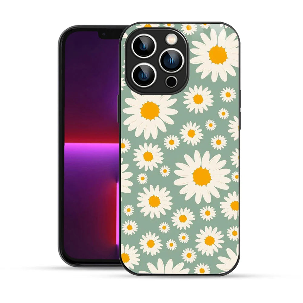 Bornstud Bold Daisy Printed Case for iPhone 13 Pro
