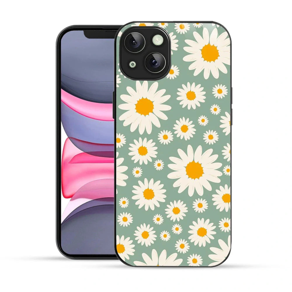Bornstud Bold Daisy Printed Case for iPhone 14