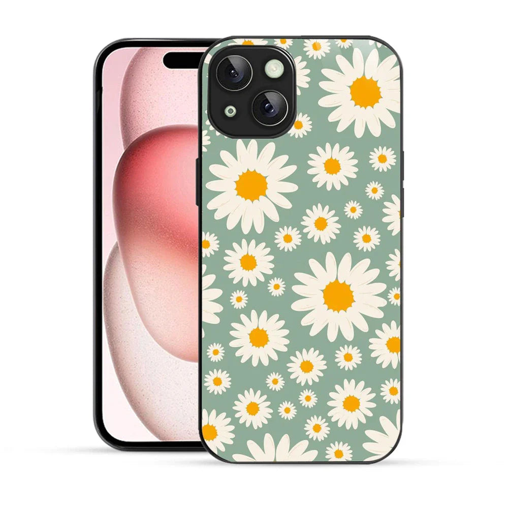 Bornstud Bold Daisy Printed Case for iPhone 15 Plus
