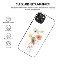 Bornstud Abstract Floral Printed Case for iPhone 15
