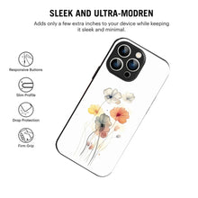 Bornstud Abstract Floral Printed Case for iPhone 15 Pro