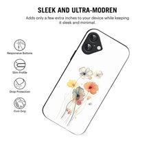 Bornstud Abstract Floral Printed Case for iPhone 16