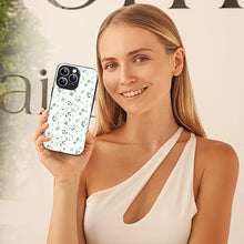 Bornstud Green Blossom Printed Case for iPhone 15 Pro Max