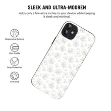 Bornstud Minimal Leaf Printed Case for iPhone 11