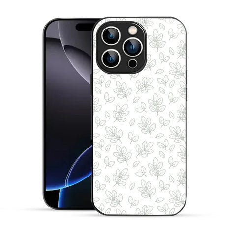 Bornstud Minimal Leaf Printed Case