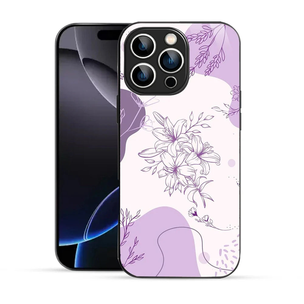 Bornstud Lavender Blossom Printed Case purple