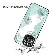 Bornstud MInt Blossom Printed Case for iPhone 13 Pro mint