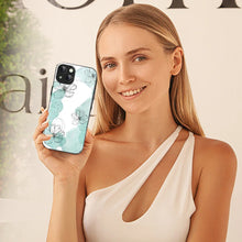 Bornstud MInt Blossom Printed Case for iPhone 15 mint