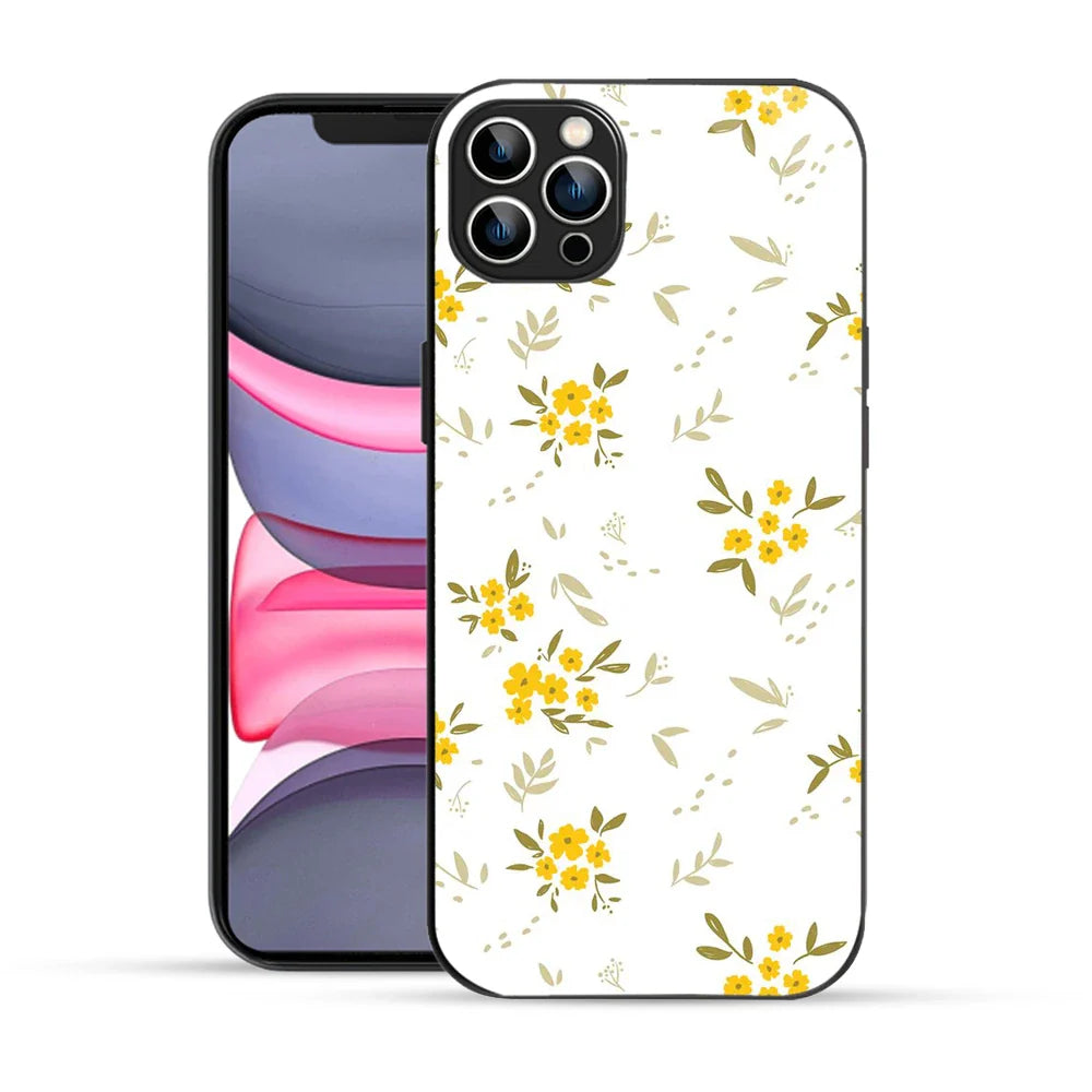 Bornstud Yellow Blossom Printed Case for iPhone 11 Pro