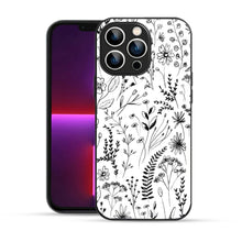 Bornstud Monochrome FloralPrinted Case