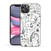 Bornstud Monochrome FloralPrinted Case