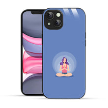 Bornstud Yoga girl Printed Case Blue