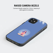 Bornstud Yoga girl Printed Case for iPhone 11 Blue