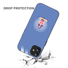 Bornstud Yoga girl Printed Case for iPhone 11 Blue