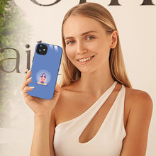 Bornstud Yoga girl Printed Case for iPhone 11 Blue