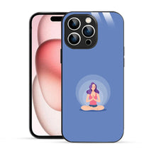 Bornstud Yoga girl Printed Case Blue