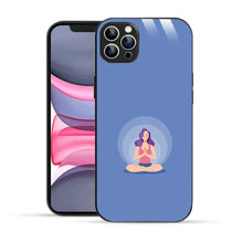 Bornstud Yoga girl Printed Case Blue