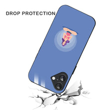 Bornstud Yoga girl Printed Case for iPhone 16 Plus Blue