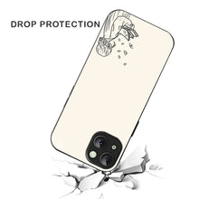 Bornstud Dreamy Book Printed Case for iPhone 14 Plus Beige