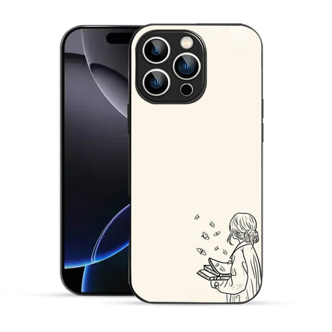 Bornstud Dreamy Book Printed Case Beige