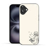 Bornstud Dreamy Book Printed Case for iPhone 16 Beige