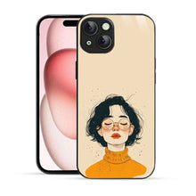 Bornstud Freckle Beauty Printed Case Beige Orange