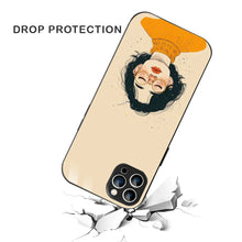 Bornstud Freckle Beauty Printed Case for iPhone 11 Pro Beige Orange