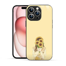 Bornstud Sunflower Girl Printed Case white
