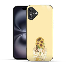 Bornstud Sunflower Girl Printed Case white
