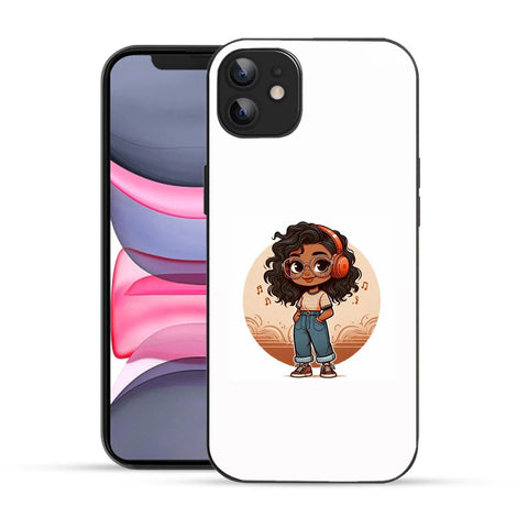 Bornstud Music Lover Printed Case for iPhone 11 white