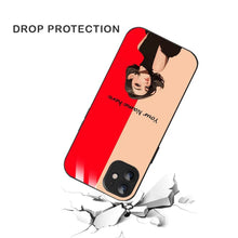 Bornstud Personalised my Name Printed Case for iPhone 12 Bright Red - Bornstud