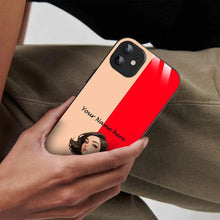 Bornstud Personalised my Name Printed Case for iPhone 12 Bright Red - Bornstud