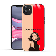 Bornstud Personalised my Name Printed Case Bright Red - Bornstud