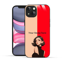 Bornstud Personalised my Name Printed Case Bright Red - Bornstud
