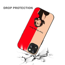 Bornstud Personalised my Name Printed Case for iPhone 14 Plus Bright Red - Bornstud